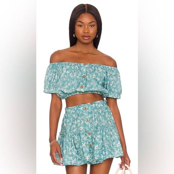 Eberjay Tropical Toucan Harper Top and Skirt Set - Picture 1 of 8